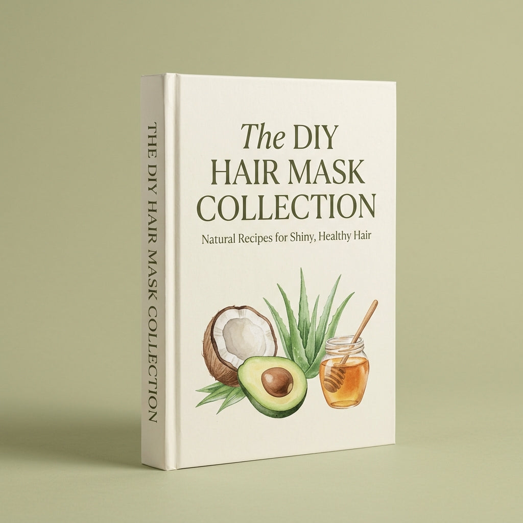 The DIY Hair Mask Collection book cover